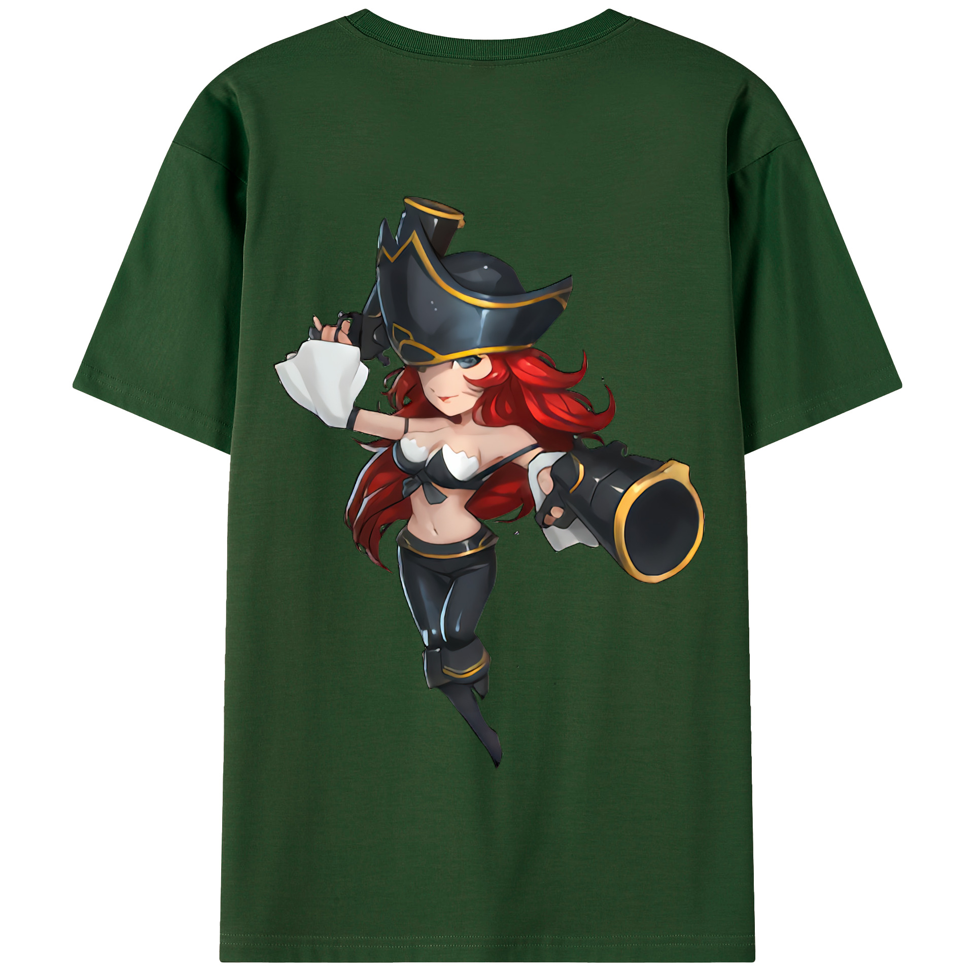 リーグ・オブ・レジェンド League of Legends LOL 綿100％半袖Tシャツ（背面プリント）